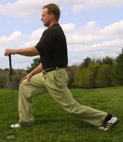 Golf Lunge